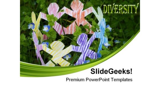 Diverse Community Communication PowerPoint Templates And PowerPoint Backgrounds 0411