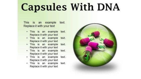 Dna Capsules Medical PowerPoint Presentation Slides C Dna Capsules Medical PowerPoint Presentation Slides C