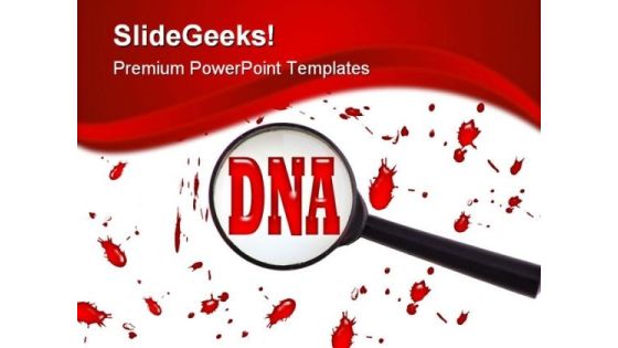 Dna Cells Medical PowerPoint Template 1110 Dna Cells Medical PowerPoint Template 1110