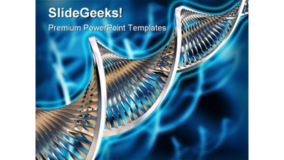 Dna Medical PowerPoint Template 0610 Dna Medical PowerPoint Template 0610