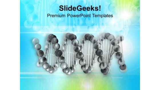 Dna Structure For Biological Purpose PowerPoint Templates Ppt Backgrounds For Slides 0413