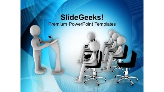 Do The Business Confererance PowerPoint Templates Ppt Backgrounds For Slides 0613