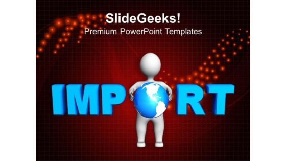 Do The Import In Business PowerPoint Templates Ppt Backgrounds For Slides 0413 Do The Import In Business PowerPoint Templates Ppt Backgrounds For Slides 0413