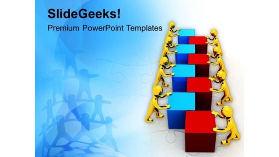 Do The Teamwork PowerPoint Templates Ppt Backgrounds For Slides 0413