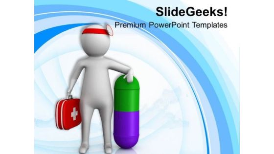 Doctor Is A Life Saviour PowerPoint Templates Ppt Backgrounds For Slides 0713