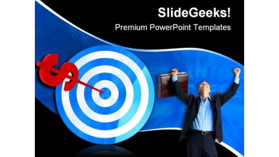 Dollar Darts Business PowerPoint Templates And PowerPoint Backgrounds 0611 Dollar Darts Business PowerPoint Templates And PowerPoint Backgrounds 0611