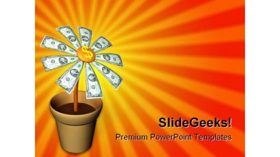 Dollar Flower PowerPoint Backgrounds And Templates 1210 Dollar Flower PowerPoint Backgrounds And Templates 1210