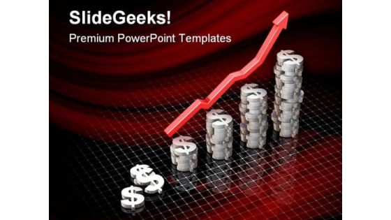 Dollar Graph Business PowerPoint Themes And PowerPoint Slides 0711 Dollar Graph Business PowerPoint Themes And PowerPoint Slides 0711