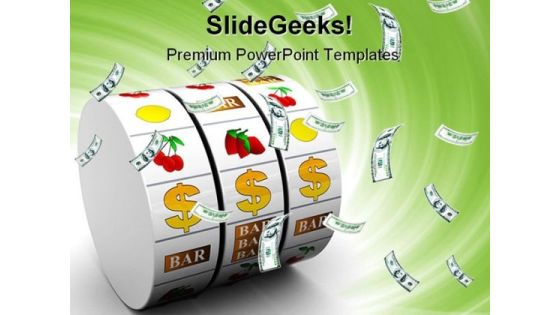 Dollar Jackpot Money PowerPoint Templates And PowerPoint Backgrounds 0211 Dollar Jackpot Money PowerPoint Templates And PowerPoint Backgrounds 0211