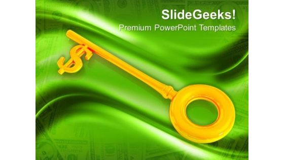 Dollar Key Success PowerPoint Templates And PowerPoint Themes 1012 Dollar Key Success PowerPoint Templates And PowerPoint Themes 1012