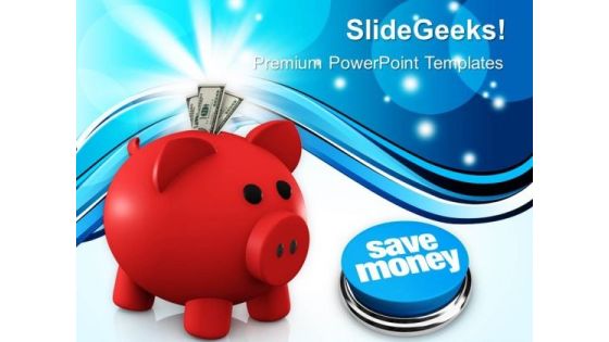Dollar Notes And Piggy Bank Symbol PowerPoint Templates And PowerPoint Themes 1012 Dollar Notes And Piggy Bank Symbol PowerPoint Templates And PowerPoint Themes 1012