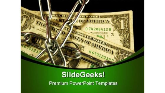 Dollar Notes In Chains Money PowerPoint Templates And PowerPoint Backgrounds 0811 Dollar Notes In Chains Money PowerPoint Templates And PowerPoint Backgrounds 0811