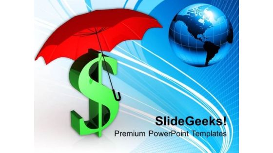 Dollar Price Hike Under Umbrella Development PowerPoint Templates Ppt Backgrounds For Slides 0313 Dollar Price Hike Under Umbrella Development PowerPoint Templates Ppt Backgrounds For Slides 0313