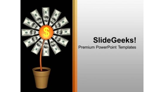 Dollar Savings Growth Future PowerPoint Templates Ppt Backgrounds For Slides 0113