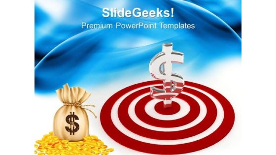Dollar Sign In Target Center Finance PowerPoint Templates And PowerPoint Themes 0712 Dollar Sign In Target Center Finance PowerPoint Templates And PowerPoint Themes 0712