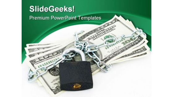 Dollars Chained And Locked Security PowerPoint Backgrounds And Templates 1210 Dollars Chained And Locked Security PowerPoint Backgrounds And Templates 1210