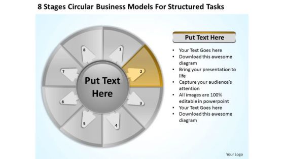 Download Models For Structured Tasks Business Plans PowerPoint Slides