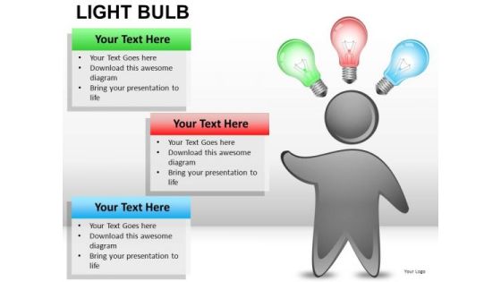 Drawing Light Bulb PowerPoint Slides And Ppt Diagram Templates