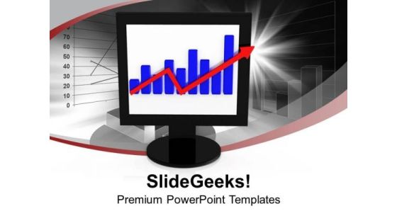 E-business Progress Bar Graph Accounting PowerPoint Templates Ppt Backgrounds For Slides 0113 E-business Progress Bar Graph Accounting PowerPoint Templates Ppt Backgrounds For Slides 0113