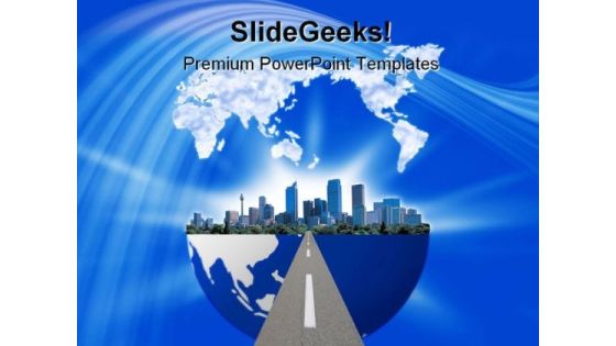 E Business01 Future PowerPoint Template 1110