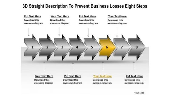 E Business PowerPoint Presentation Losses Eight Steps Flowchart Maker Templates E Business PowerPoint Presentation Losses Eight Steps Flowchart Maker Templates