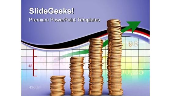 Earnings Graph Business PowerPoint Templates And PowerPoint Backgrounds 0711