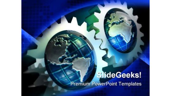 Earth Concept Gears Industrial PowerPoint Themes And PowerPoint Slides 0611 Earth Concept Gears Industrial PowerPoint Themes And PowerPoint Slides 0611