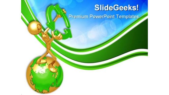 Earth Day Recycling Environment PowerPoint Themes And PowerPoint Slides 0611