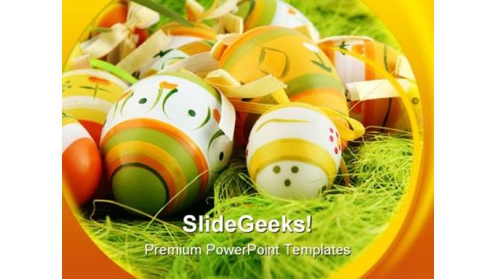 Easter Eggs Festival Nature PowerPoint Themes And PowerPoint Slides 0211