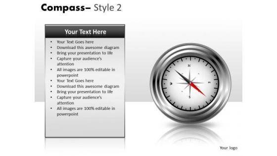 Editable Compass PowerPoint Slides And Clipart Graphics Editable Compass PowerPoint Slides And Clipart Graphics