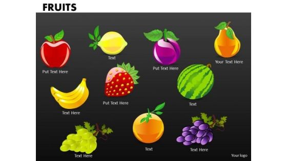Editable Fruits PowerPoint Templates Fruits Ppt Slides Download