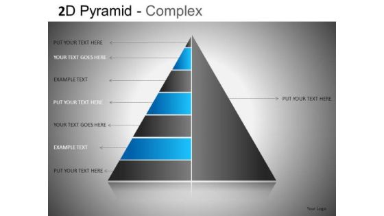 Editable PowerPoint Graphic Slide With 2d Pyramid Structure Editable PowerPoint Graphic Slide With 2d Pyramid Structure