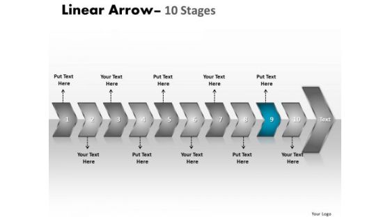 Editable Ppt Background Homogenuous Personal Description PowerPoint Of 10 Steps Image