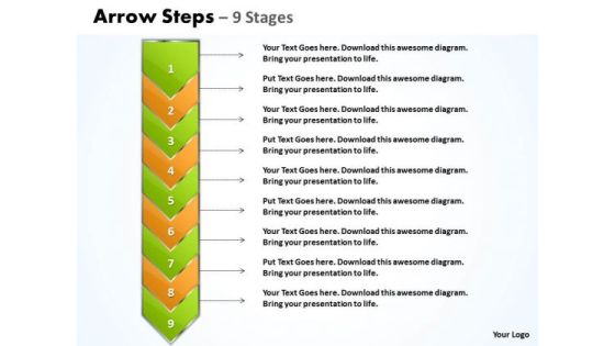 Editable Ppt Template Arrow 9 Power Point Stage Communication Skills PowerPoint 1 Graphic