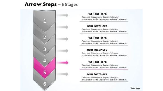 Editable Ppt Template Vertical Stages Illustrated Through Arrow 6 Image Editable Ppt Template Vertical Stages Illustrated Through Arrow 6 Image