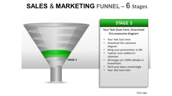 Editable Stages Funnel Conversion PowerPoint Slides And Ppt Diagram Templates