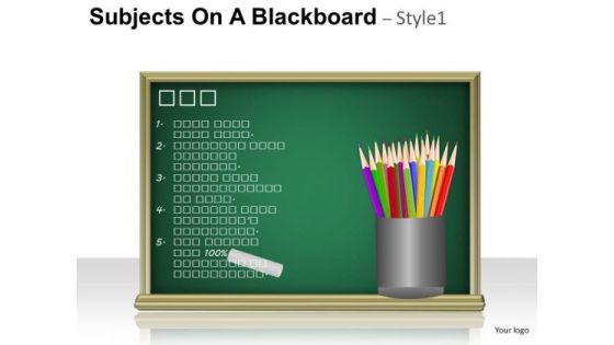 Education Subjects On A Blackboard 1 PowerPoint Slides And Ppt Diagram Templates Education Subjects On A Blackboard 1 PowerPoint Slides And Ppt Diagram Templates