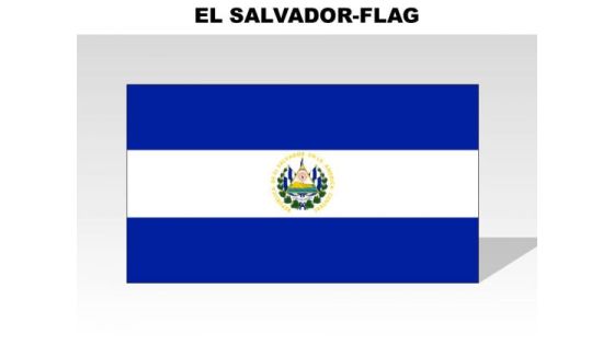 El Salvador Country PowerPoint Flags