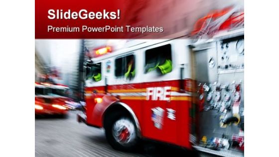 Emergency Fire Trucks Transportation PowerPoint Templates And PowerPoint Backgrounds 0411 Emergency Fire Trucks Transportation PowerPoint Templates And PowerPoint Backgrounds 0411