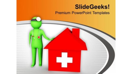 Emergency Shelter Home PowerPoint Templates Ppt Backgrounds For Slides 0813 Emergency Shelter Home PowerPoint Templates Ppt Backgrounds For Slides 0813