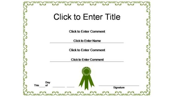 Employee Recognition Certificate PowerPoint Templates Employee Recognition Certificate PowerPoint Templates