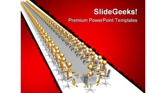 Endless Meeting Business PowerPoint Templates And PowerPoint Backgrounds 0711 Endless Meeting Business PowerPoint Templates And PowerPoint Backgrounds 0711