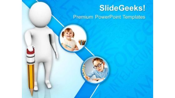 Enjoy Drawing With Pencil PowerPoint Templates Ppt Backgrounds For Slides 0813