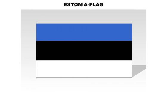 Estonia Country PowerPoint Flags
