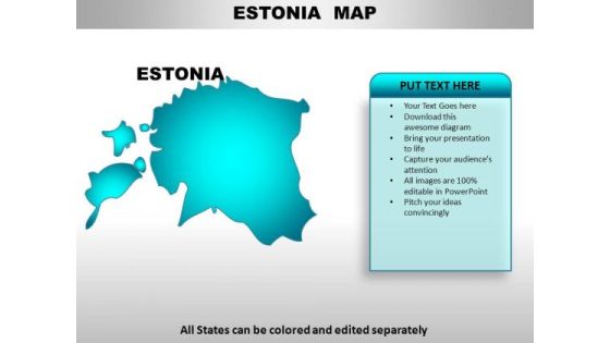 Estonia PowerPoint Maps Estonia PowerPoint Maps