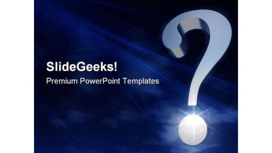 Eternal Questions Mark Metaphor PowerPoint Templates And PowerPoint Backgrounds 0611 Eternal Questions Mark Metaphor PowerPoint Templates And PowerPoint Backgrounds 0611