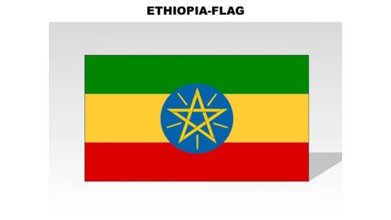 Ethiopia Country PowerPoint Flags