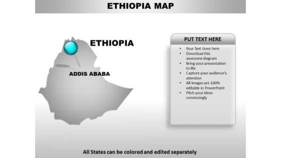 Ethiopia Country PowerPoint Maps
