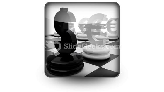 Euro And Dollar PowerPoint Icon S Euro And Dollar PowerPoint Icon S