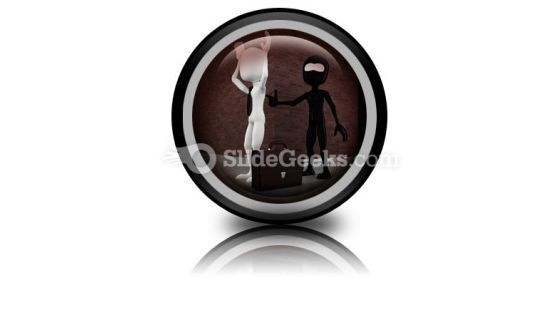 Evil Criminal Robbing PowerPoint Icon Cc Evil Criminal Robbing PowerPoint Icon Cc